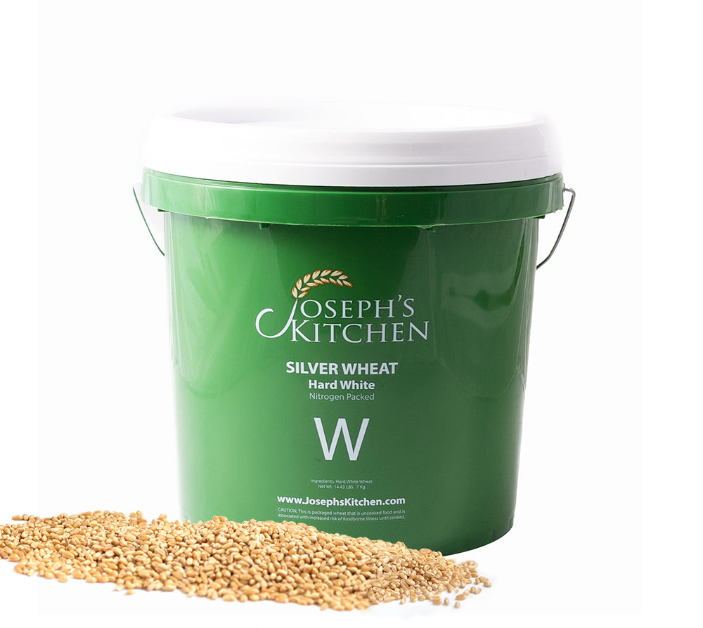 Hard White Wheat Berries (2gal. Pail) Joseph's Kitchen